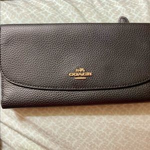 Large Coach Flap Wallet
